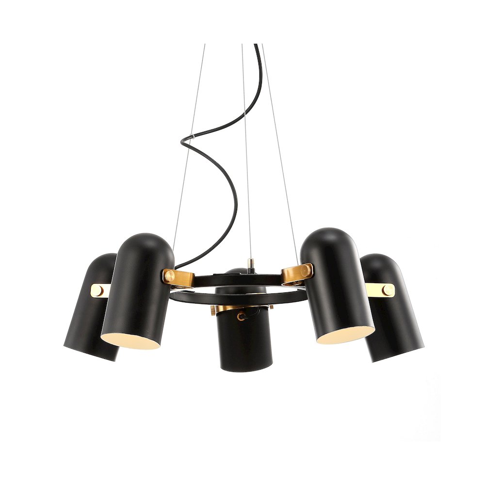 Eugenio Adjustable Metal Led Chandelier