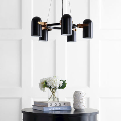 Eugenio Adjustable Metal Led Chandelier