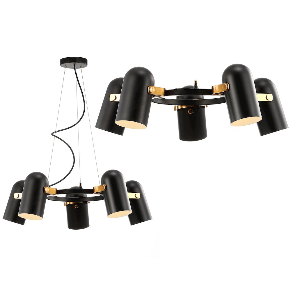 Eugenio Adjustable Metal Led Chandelier