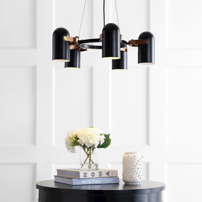 Eugenio Adjustable Metal Led Chandelier