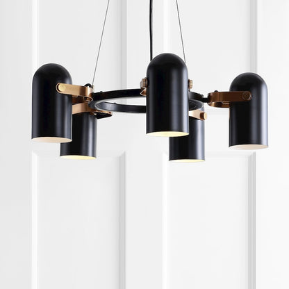 Eugenio Adjustable Metal Led Chandelier