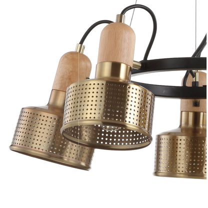 Gallery Adjustable Spotlight Metal Led Chandelier