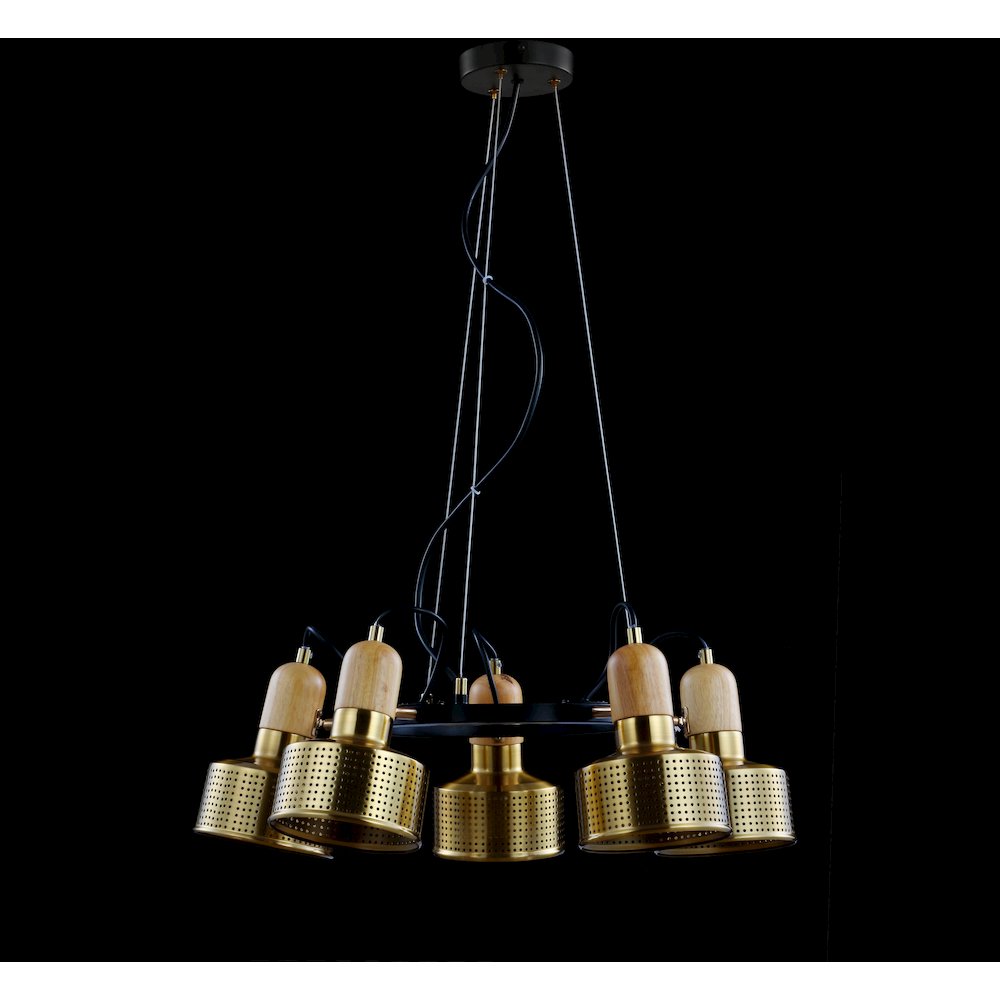Gallery Adjustable Spotlight Metal Led Chandelier