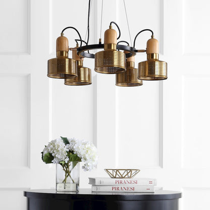 Gallery Adjustable Spotlight Metal Led Chandelier