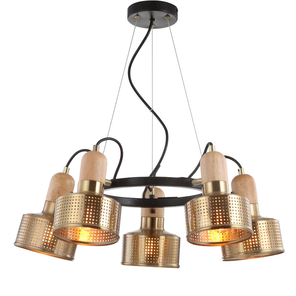 Gallery Adjustable Spotlight Metal Led Chandelier