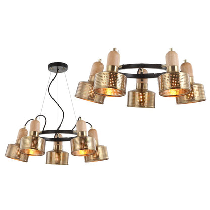 Gallery Adjustable Spotlight Metal Led Chandelier