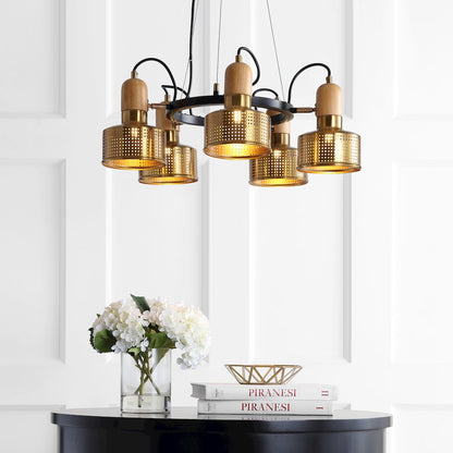 Gallery Adjustable Spotlight Metal Led Chandelier