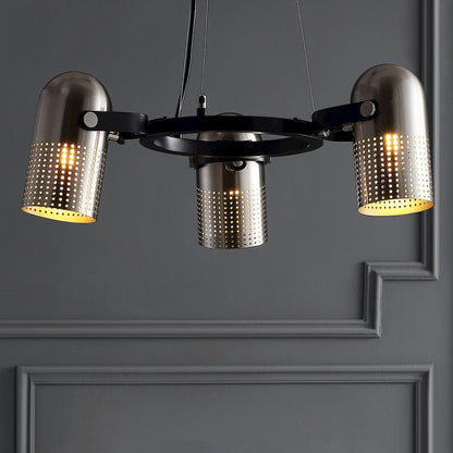 Loki Adjustable Metal Led Chandelier