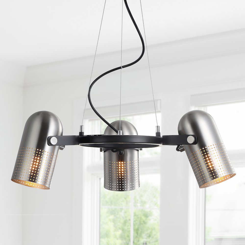 Loki Adjustable Metal Led Chandelier