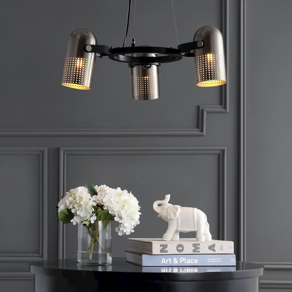 Loki Adjustable Metal Led Chandelier