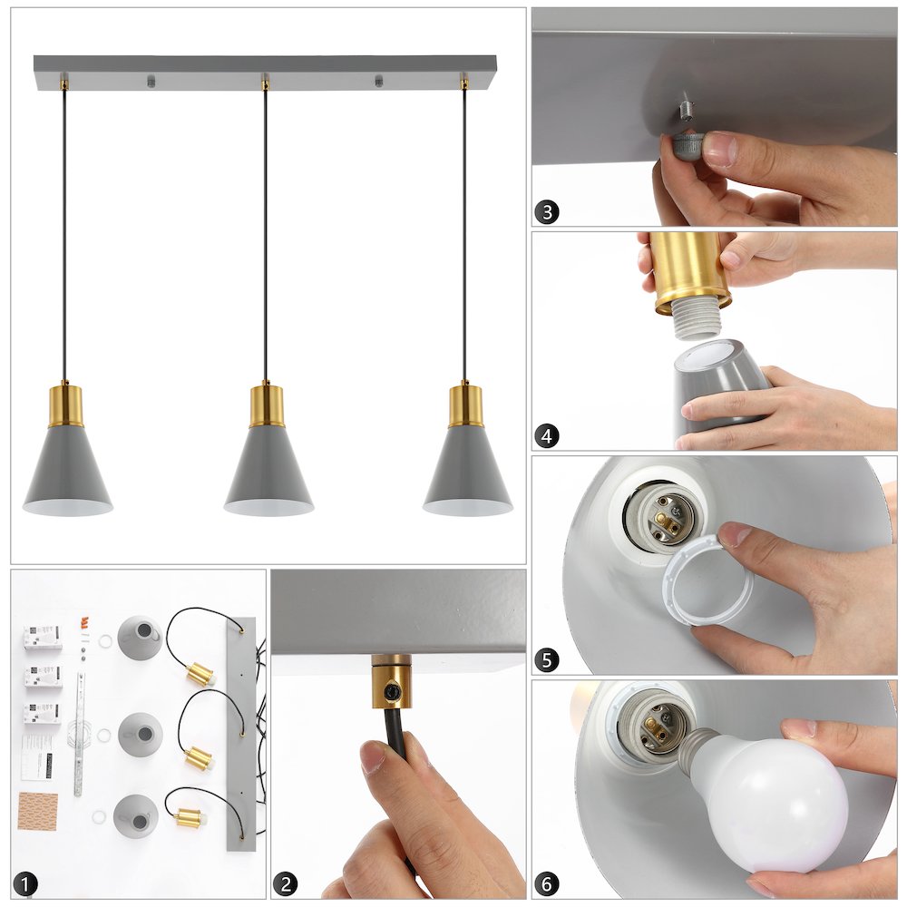 Apollo Metal Led Pendant