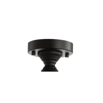 Elise Crystal/Metal Drum Semi Flush Mount