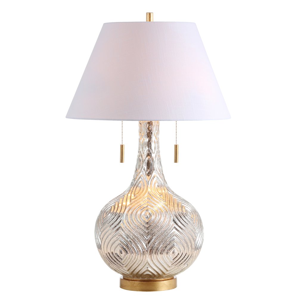 Highland Gourd Glass Led Table Lamp