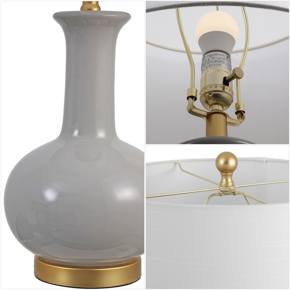 Brussels Ceramicmetal Led Table Lamp