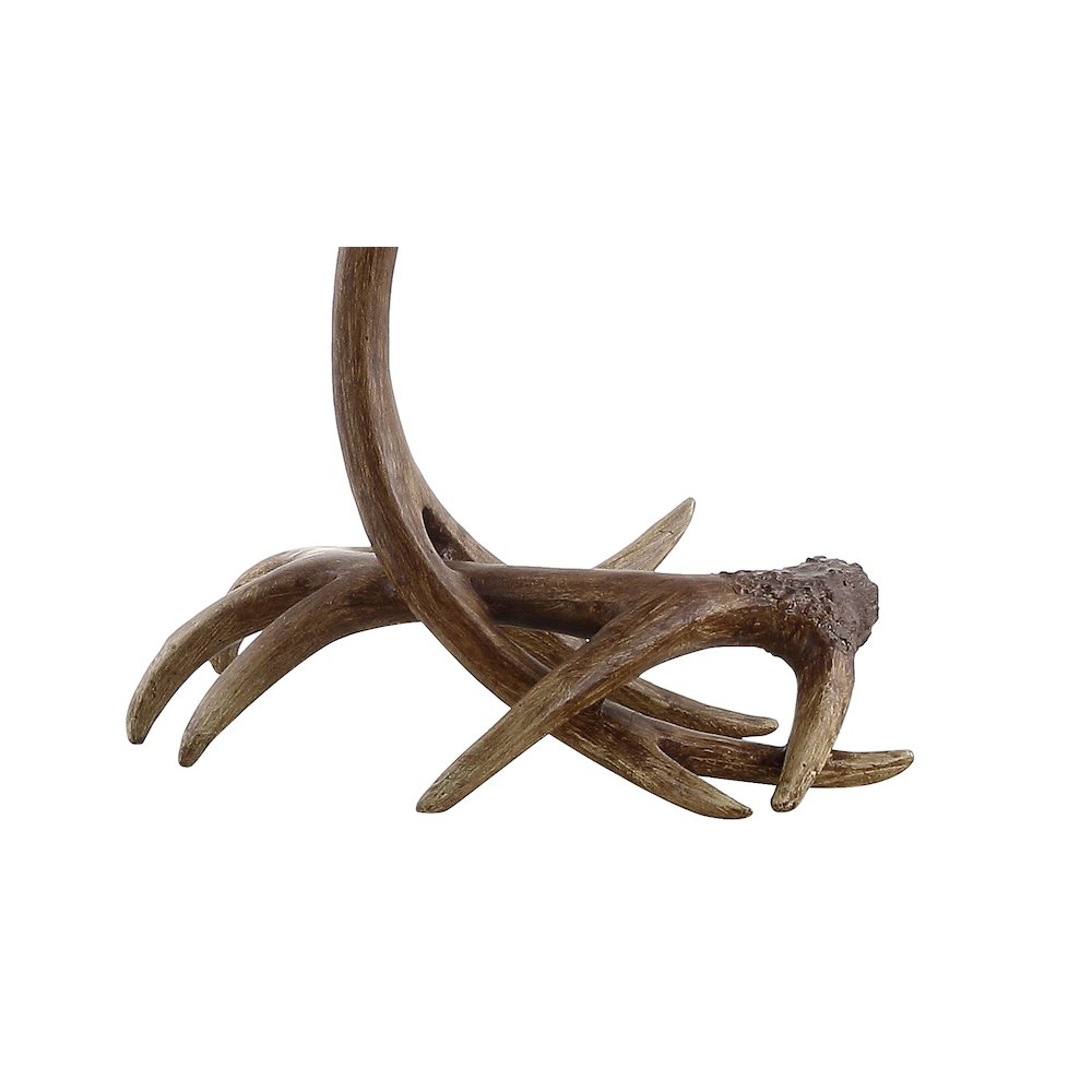 Antler Rustic Resin Led Table Lamp