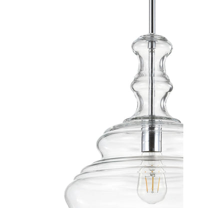 Bettina Glassmetal Led Pendant