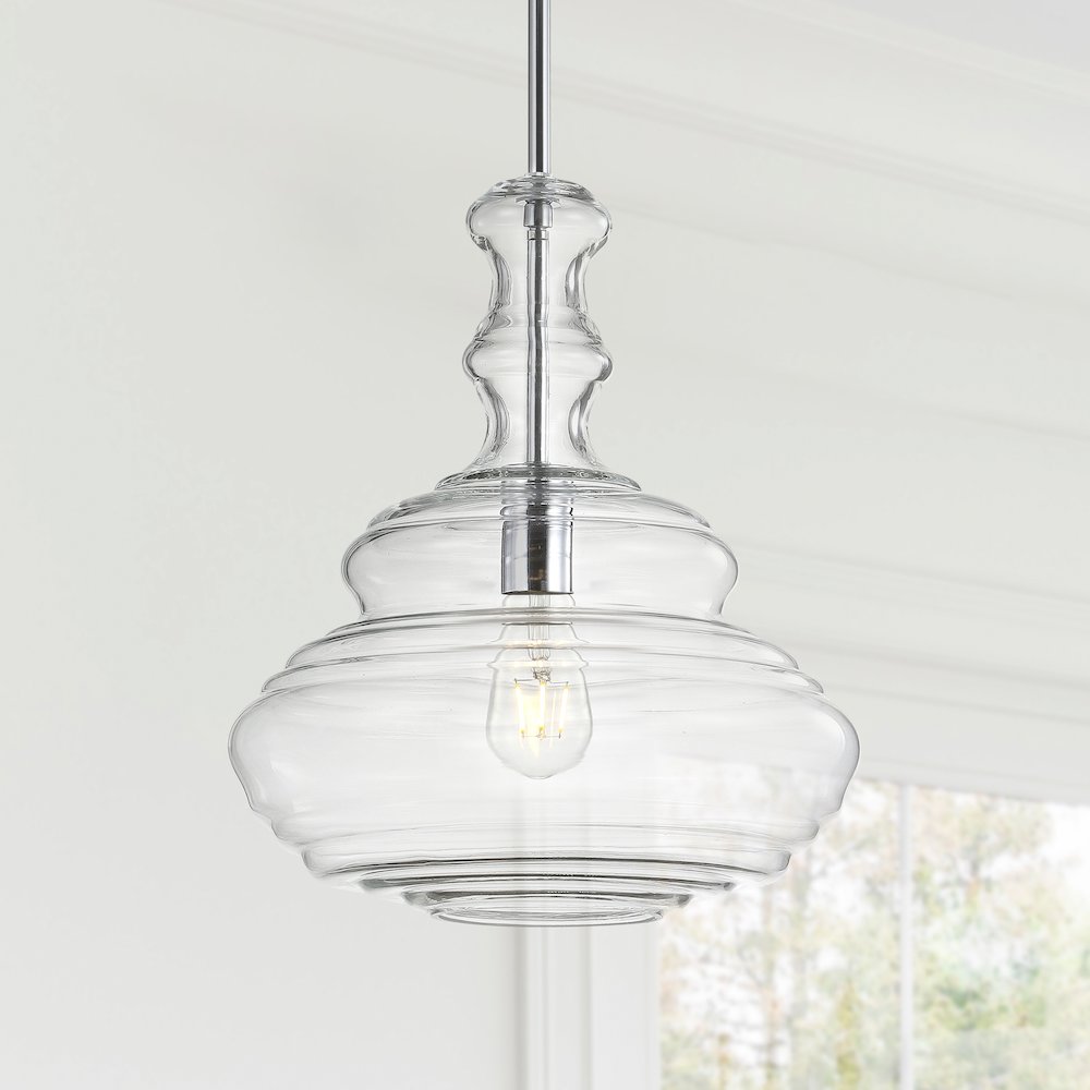 Bettina Glassmetal Led Pendant