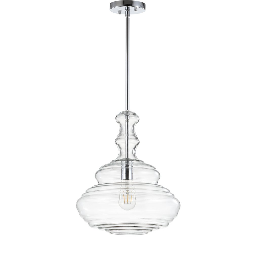 Bettina Glassmetal Led Pendant