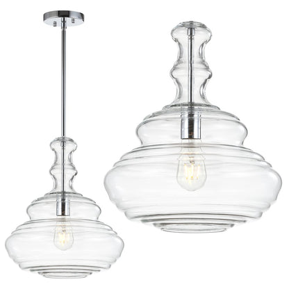 Bettina Glassmetal Led Pendant