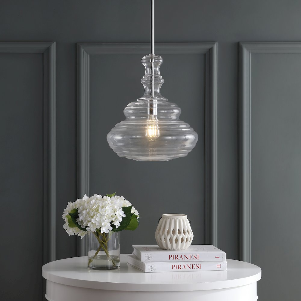 Bettina Glassmetal Led Pendant