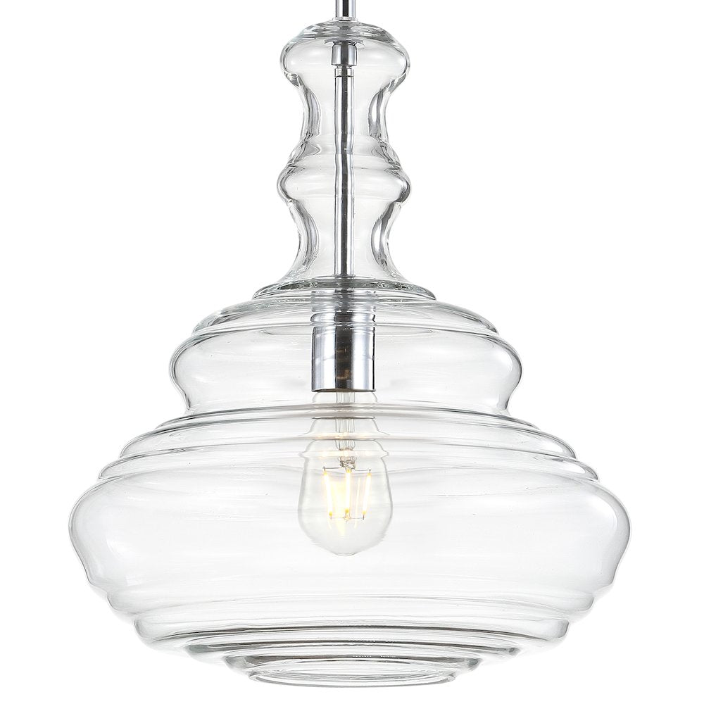 Bettina Glassmetal Led Pendant