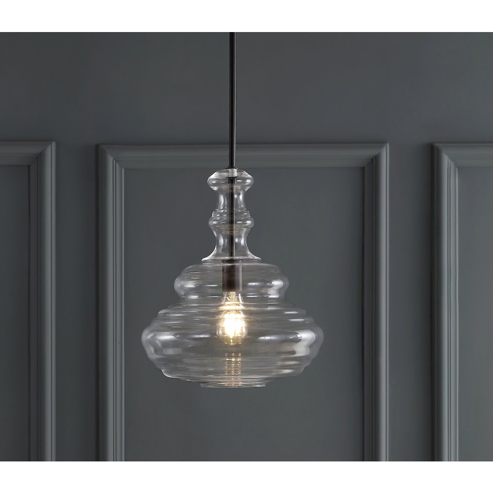 Bettina Glassmetal Led Pendant