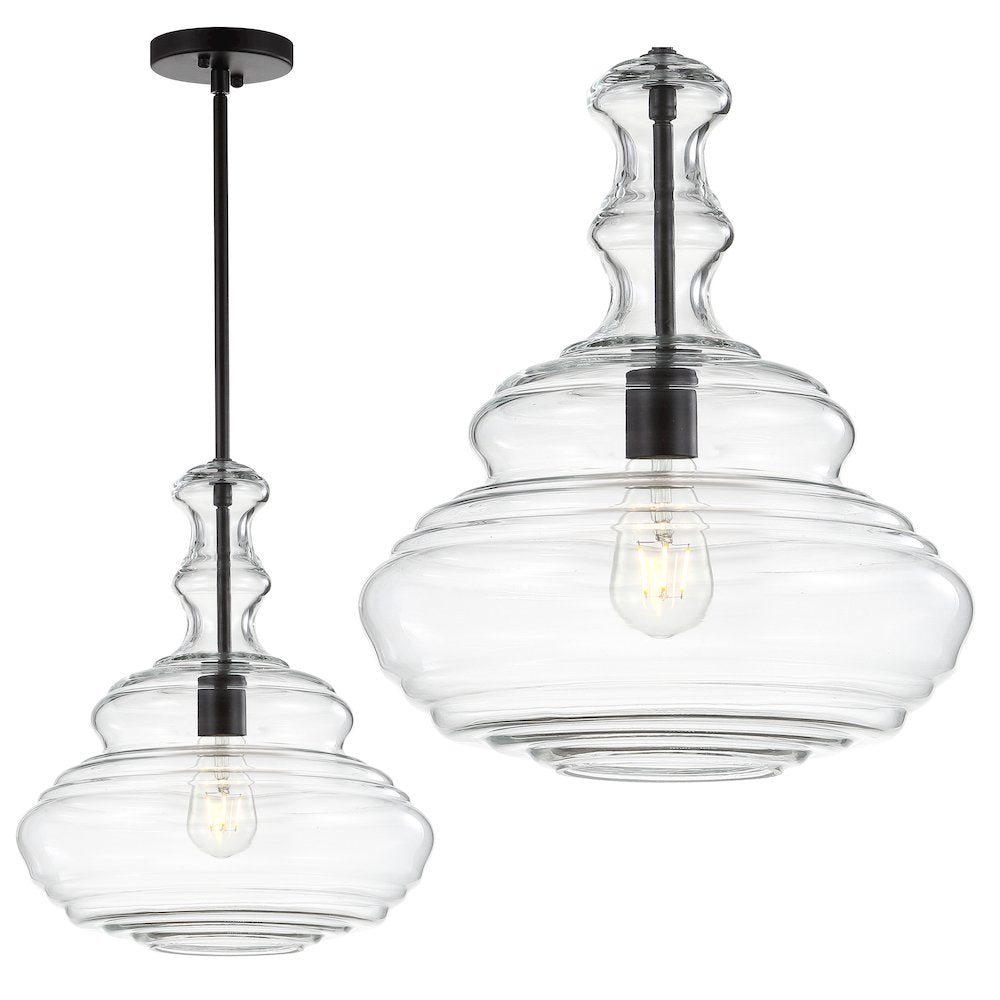 Bettina Glassmetal Led Pendant
