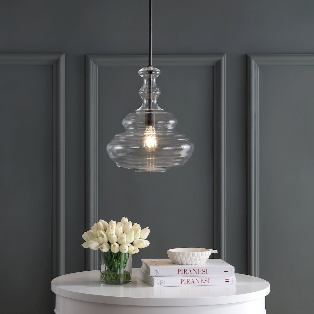 Bettina Glassmetal Led Pendant