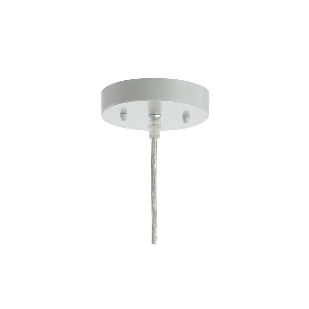 Campana Bohemian Modern Woven Rattaniron Led Pendant