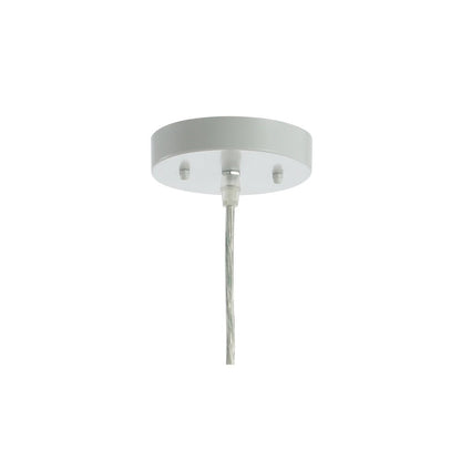 Campana Bohemian Modern Woven Rattaniron Led Pendant