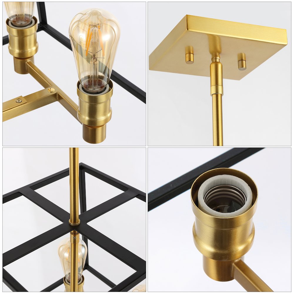 Lloyd Farmhouse Industrial Iron Led Pendant