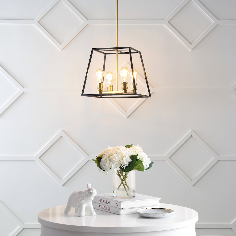 Lloyd Farmhouse Industrial Iron Led Pendant