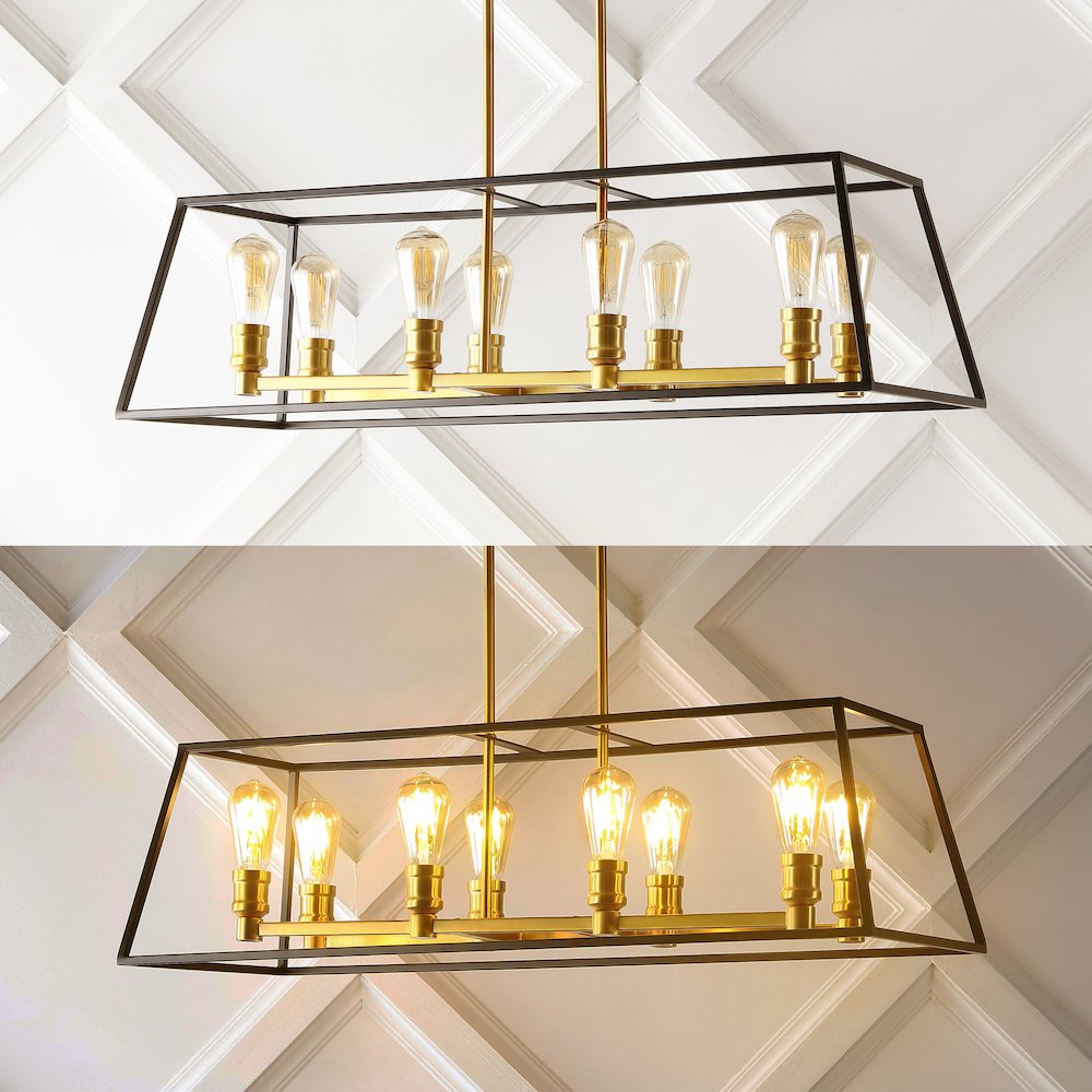 Lloyd Farmhouse Industrial Iron Led Pendant