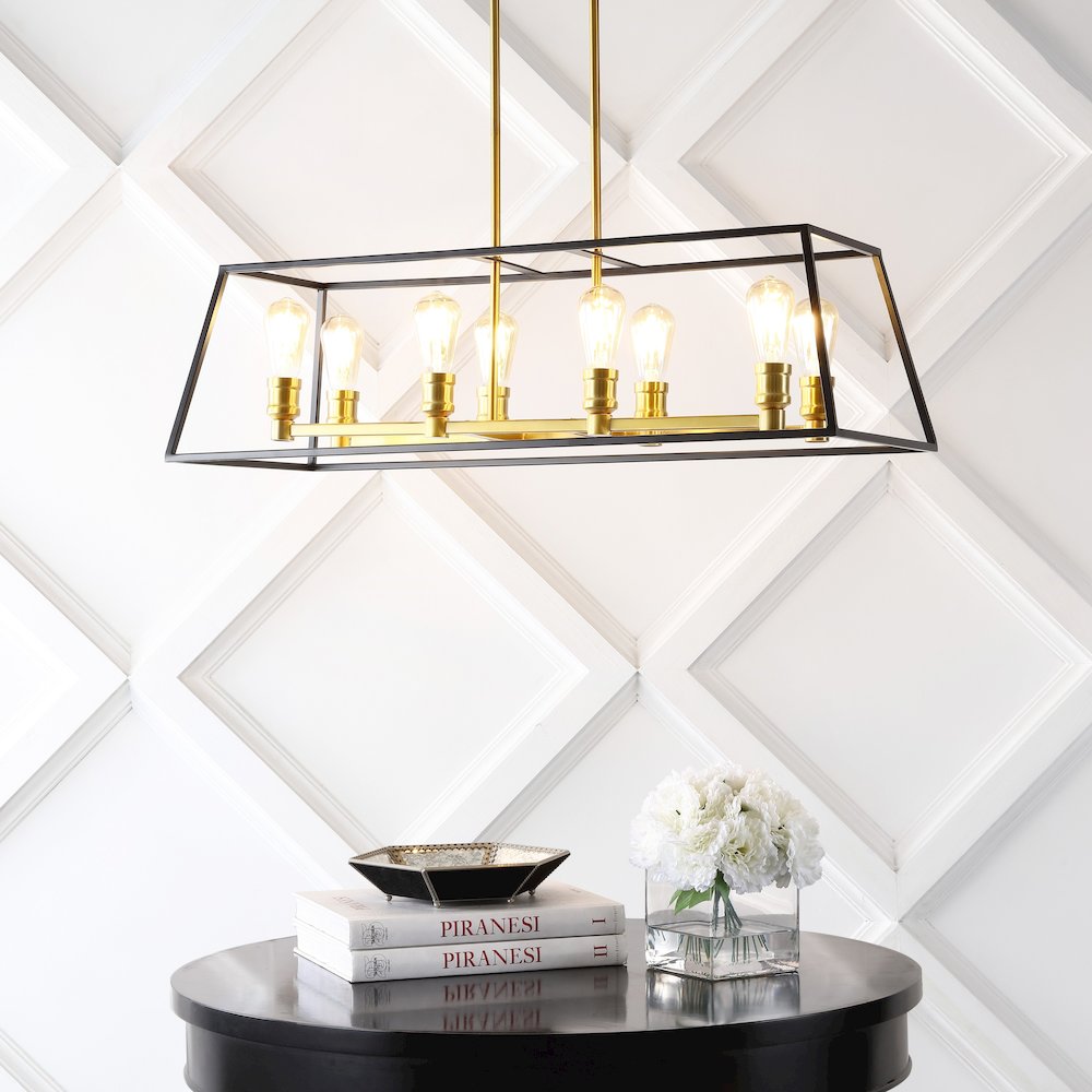 Lloyd Farmhouse Industrial Iron Led Pendant