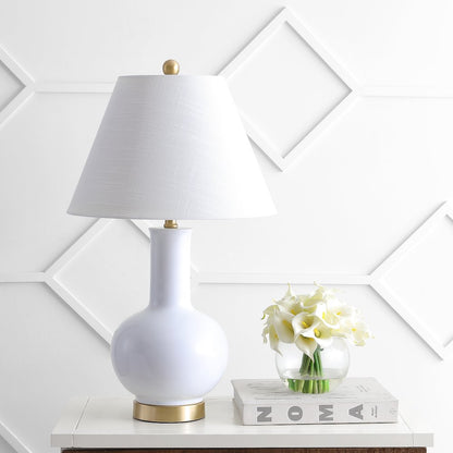 Han Ceramiciron Contemporary Usb Charging Led Table Lamp