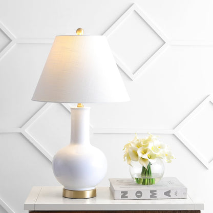 Han Ceramiciron Contemporary Usb Charging Led Table Lamp