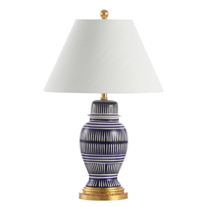 Reed Ceramiciron Modern Coastal Led Table Lamp