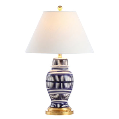 Reed Ceramiciron Modern Coastal Led Table Lamp