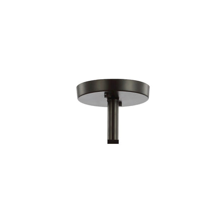Herndon Iron/Glass Modern Led Flush Mount