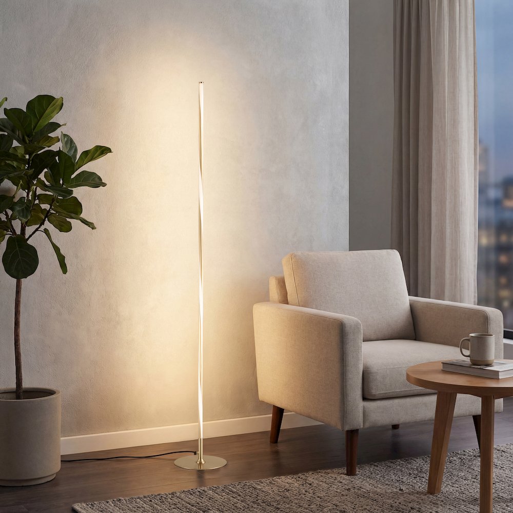 Pilar Led Integrated Floor Lamp