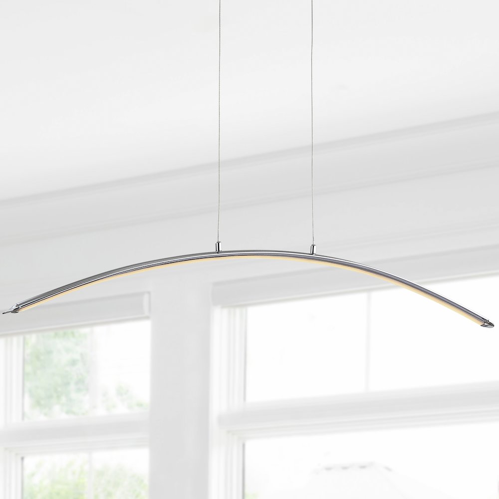 Roxanna Dimmable Adjustable Integrated Led Metal Linear Pendant