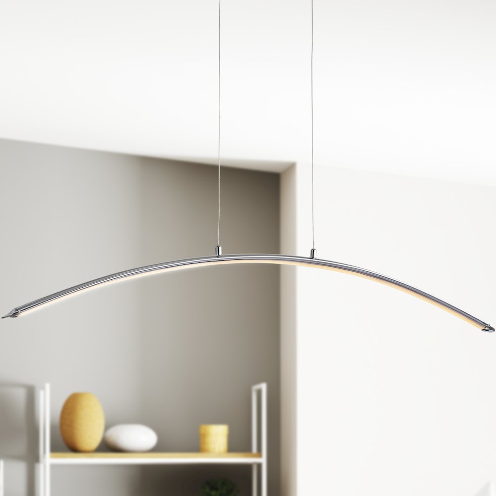Roxanna Dimmable Adjustable Integrated Led Metal Linear Pendant