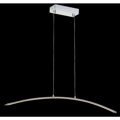 Roxanna Dimmable Adjustable Integrated Led Metal Linear Pendant