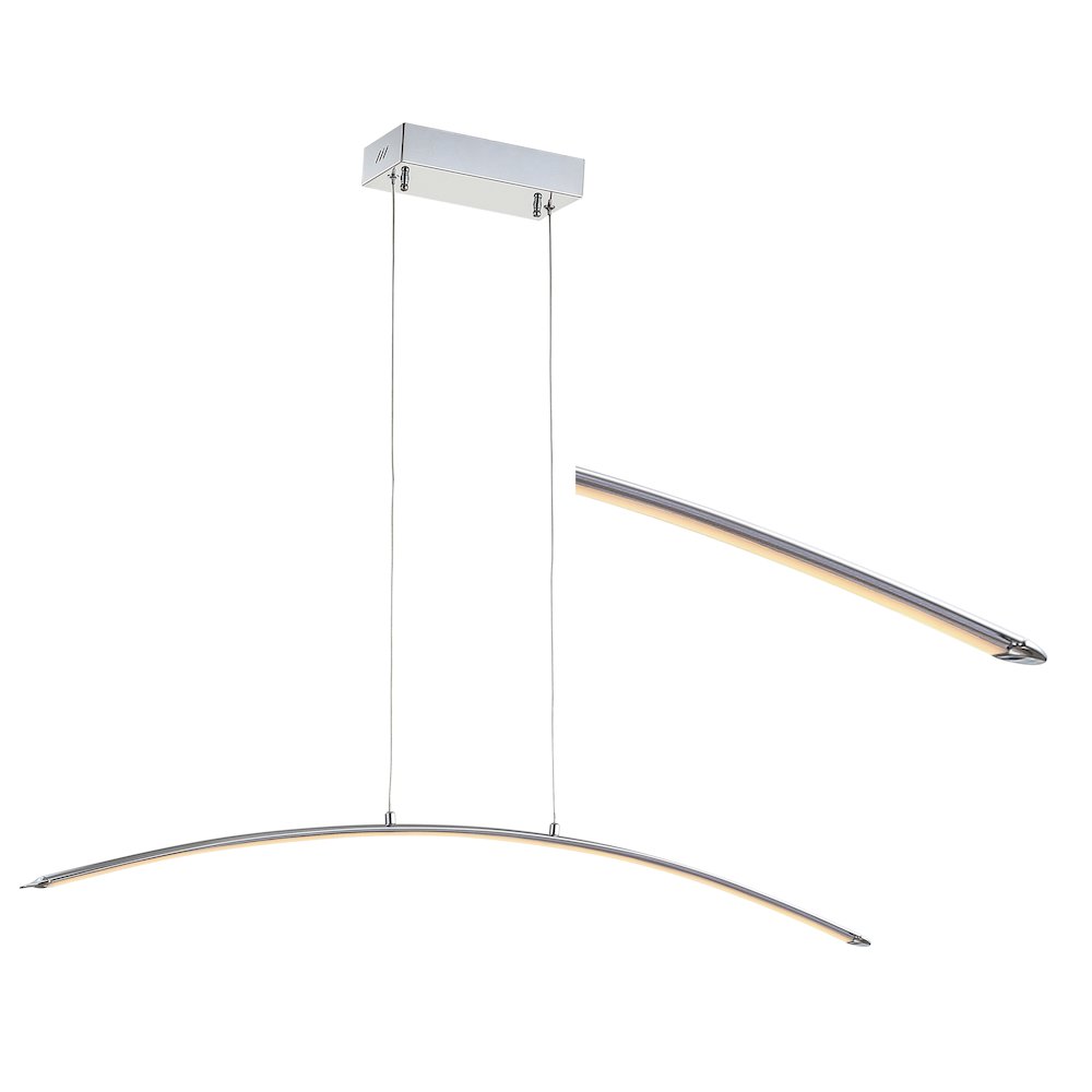 Roxanna Dimmable Adjustable Integrated Led Metal Linear Pendant