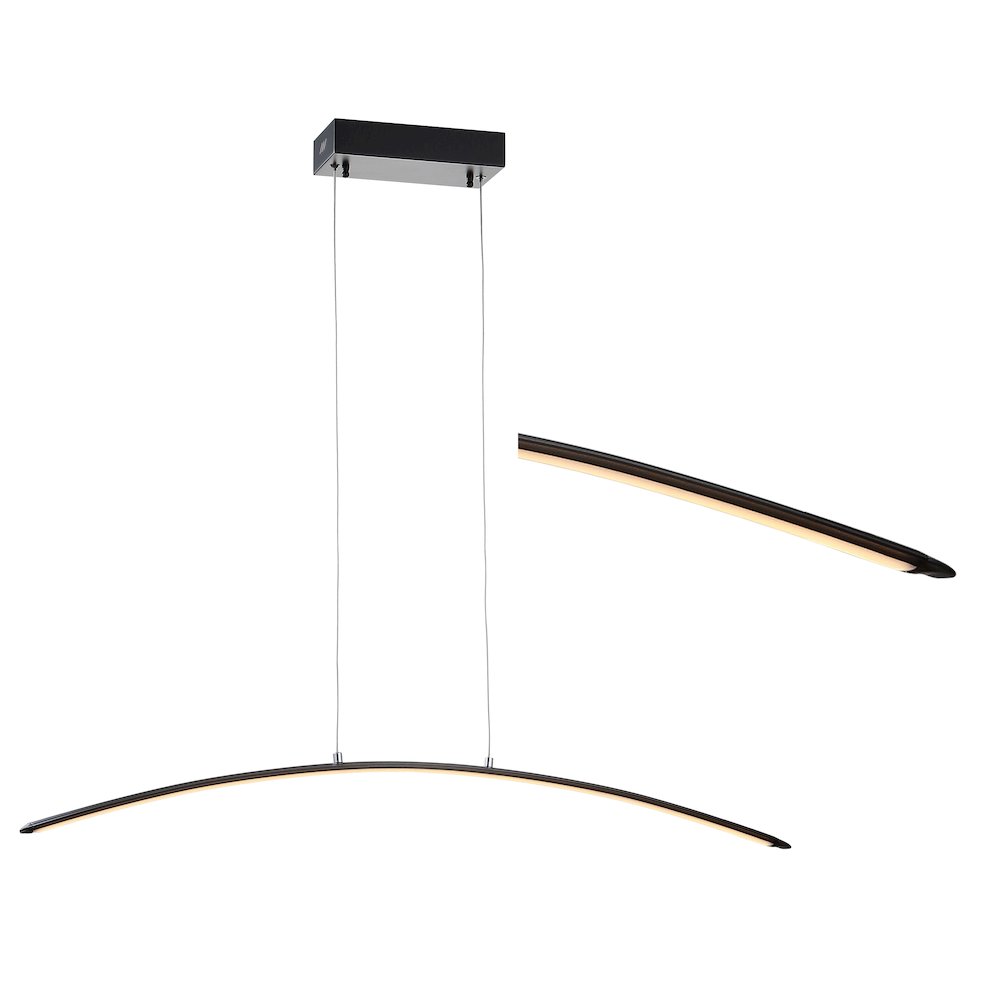 Roxanna Dimmable Adjustable Integrated Led Metal Linear Pendant