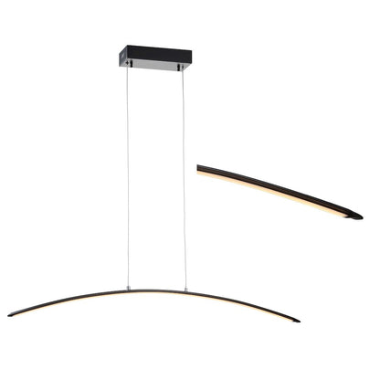 Roxanna Dimmable Adjustable Integrated Led Metal Linear Pendant