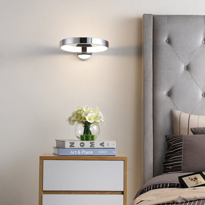Nathaniel Dimmable Integrated Led Metal Wall Sconce