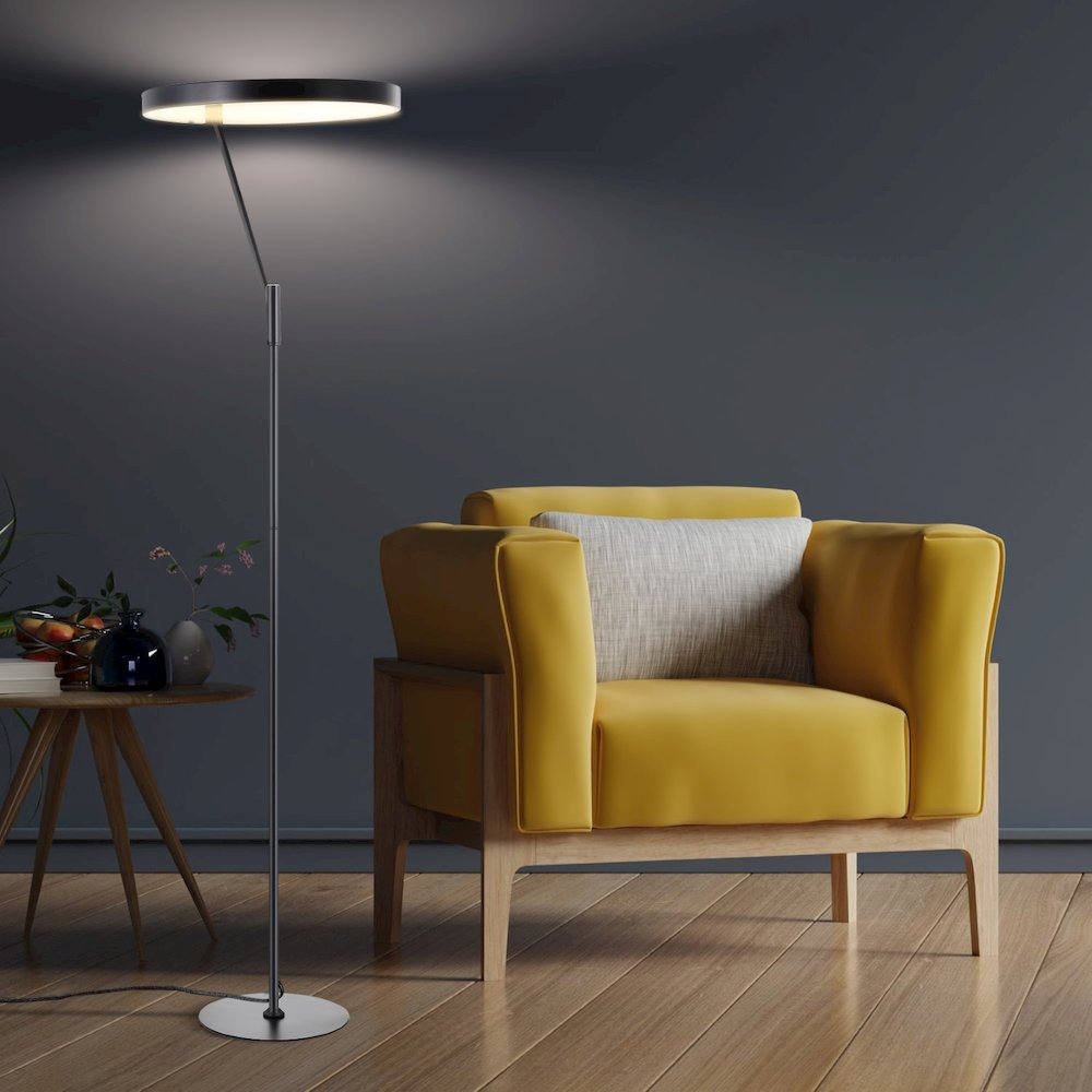 Owen Integrated Led Metal Floor Lamp