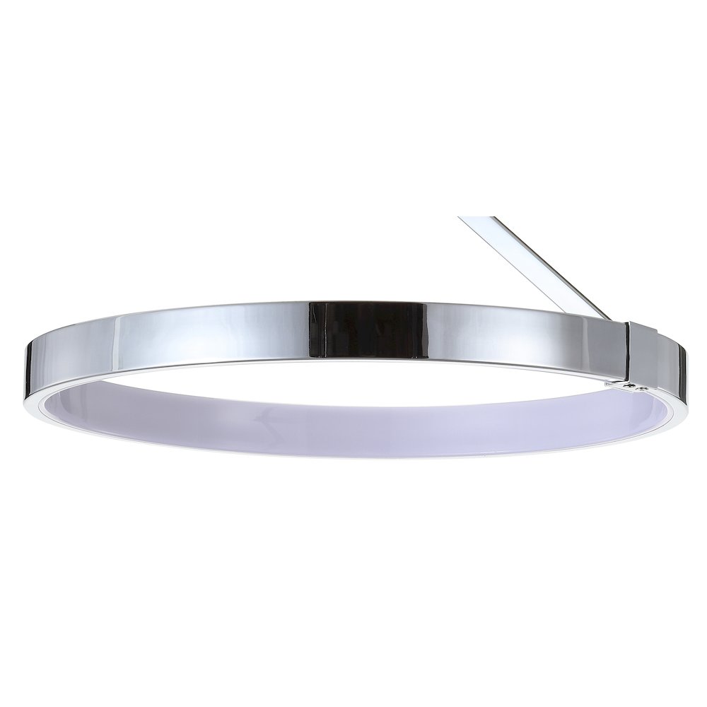 Owen Dimmable Integrated Led Metal Semi Flush Mount