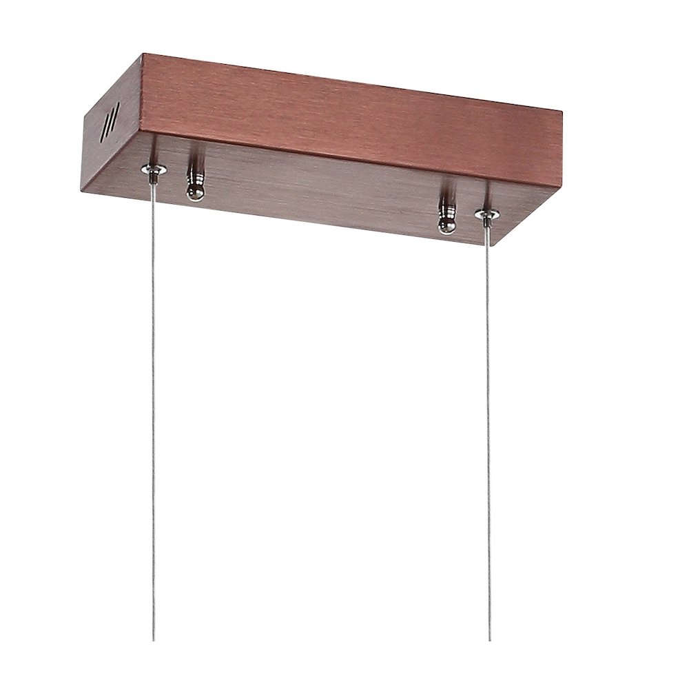 Draper Dimmable Adjustable Integrated Led Metal Linear Pendant